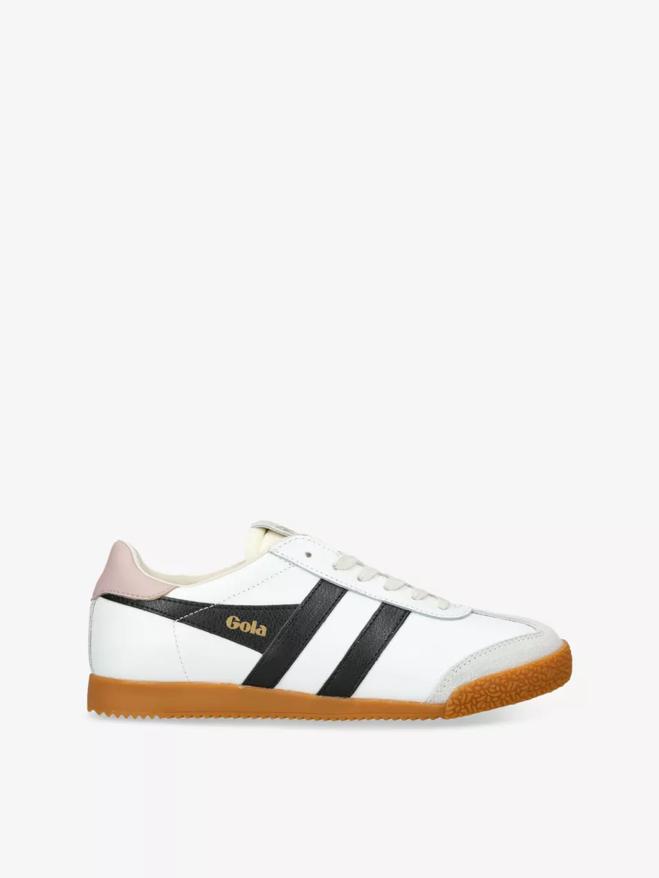 Elan Leather Low-Top Trainers | Selfridges
