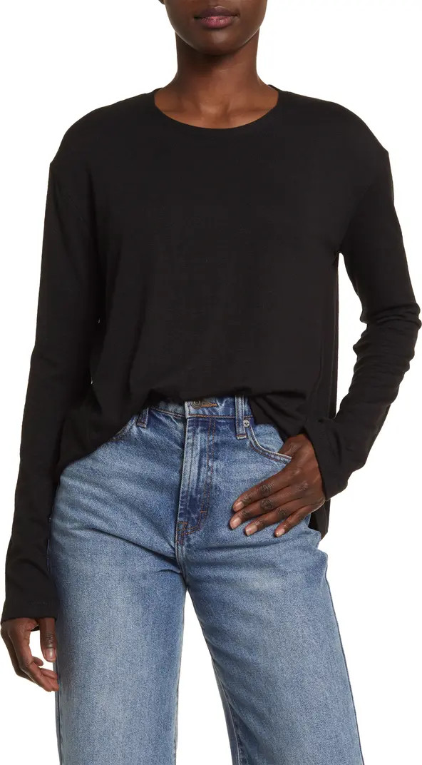 The Knit Long Sleeve T-Shirt | Nordstrom