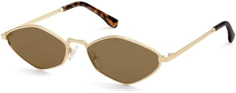 SOJOS Retro Small Polarized Sunglasses Womens Mens Vintage Narrow Irregular Shades UV400 SJ1233 | Amazon (US)