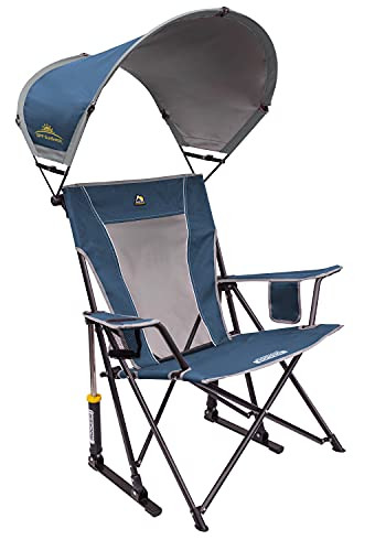 GCI Outdoor Sunshade Rocker Outdoor Rocking Chair with Canopy | Amazon (US)