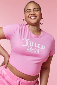 Plus Size Juicy Couture Graphic Tee | Forever 21 (US)