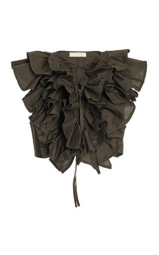 Vidri Ruffled Cotton Top | Moda Operandi (Global)