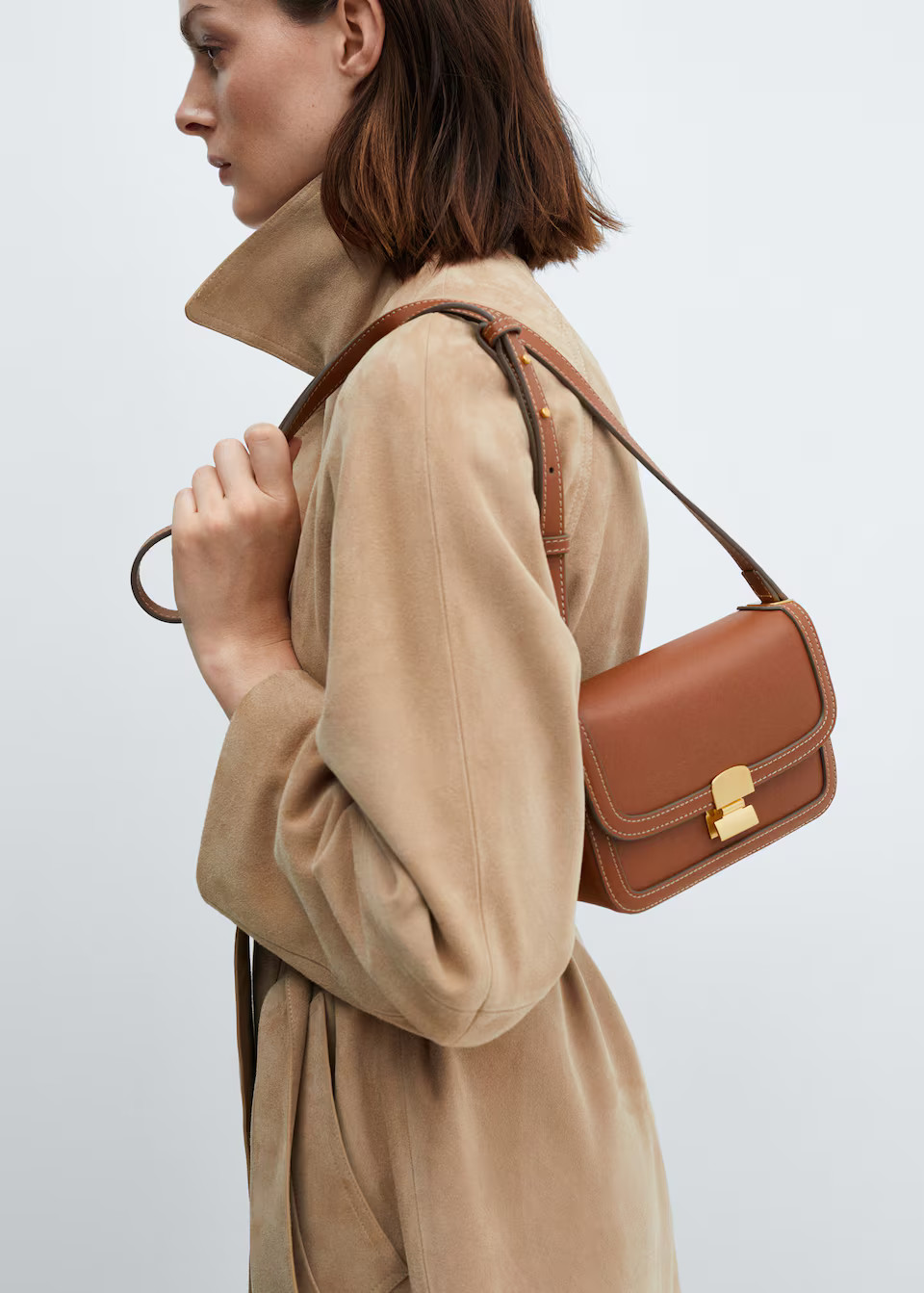 Crossbody bag with flap -  Women | Mango USA | MANGO (US)