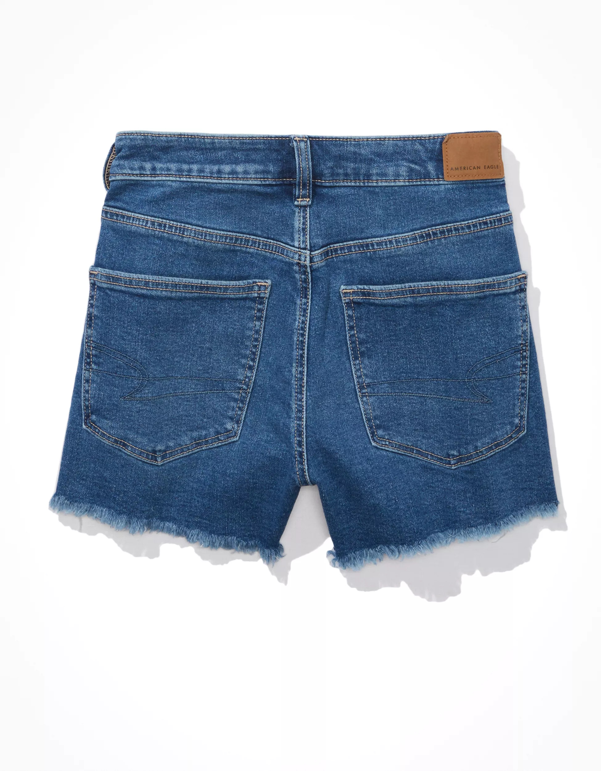 AE Stretch Denim Mom Shorts | American Eagle Outfitters (US & CA)
