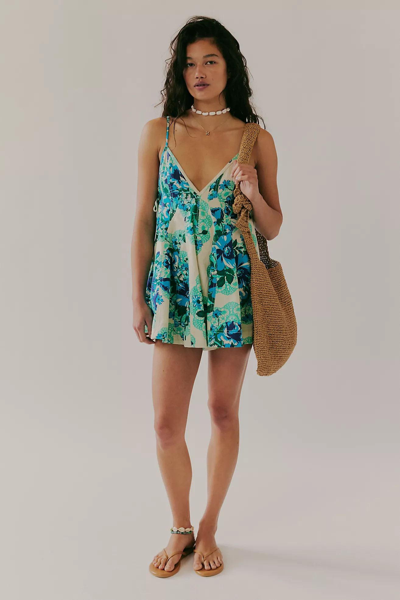 Zenni Printed Romper | Free People (Global - UK&FR Excluded)