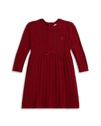 Girls' Cable Cotton Sweater Dress & Bloomer - Baby | Bloomingdale's (US)