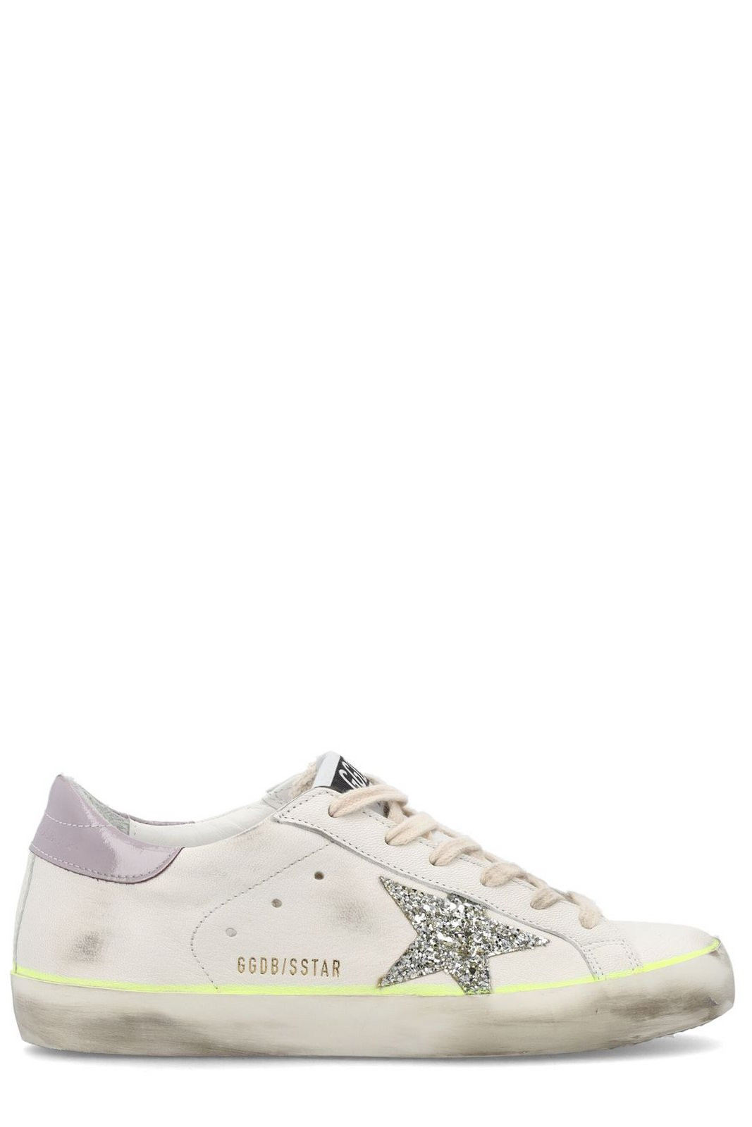 Golden Goose Deluxe Brand Logo Glittered Low-Top Sneakers | Cettire Global
