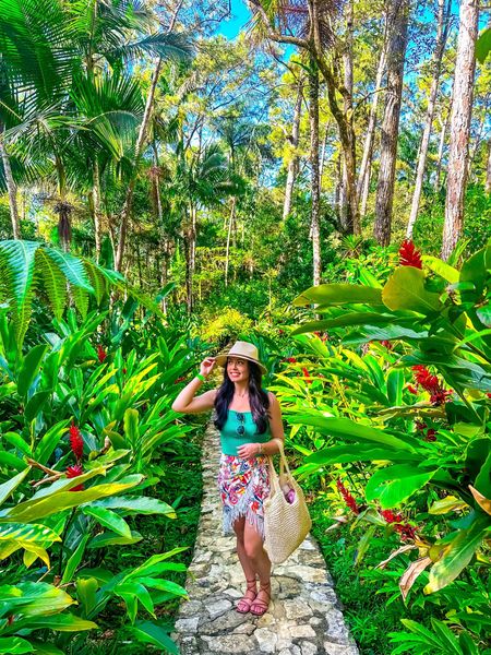 Under $30 amazon fringe wrap skirt (small), under $20 amazon sweater tank (small, 5+ colors), under $30 amazon lace up brown sandals (tts), under $15 amazon round sunglasses and under $30 straw beach hat — a perfect tropical 

#LTKsalealert #LTKfindsunder50 #LTKSeasonal