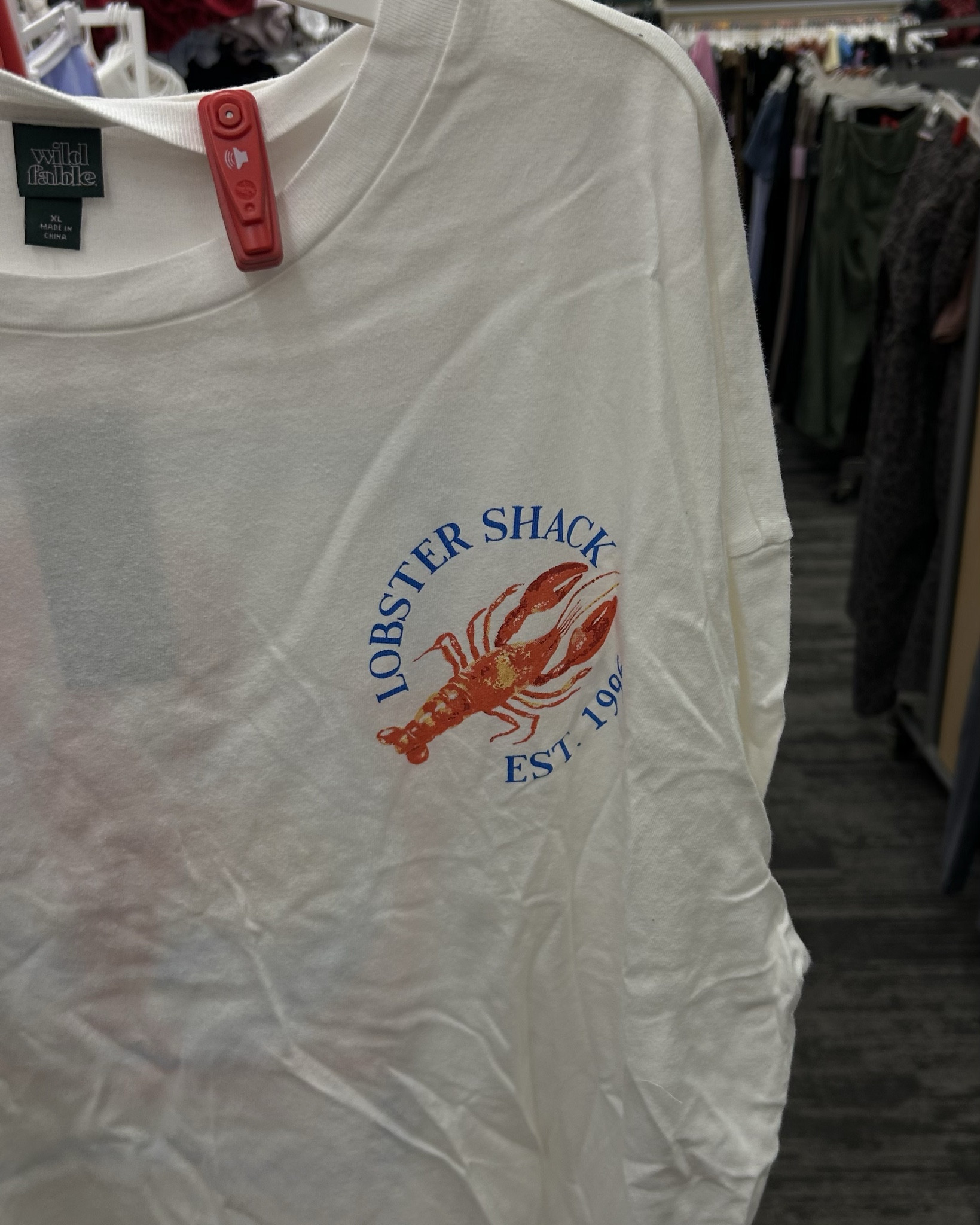 Oversized coastal t shirt 