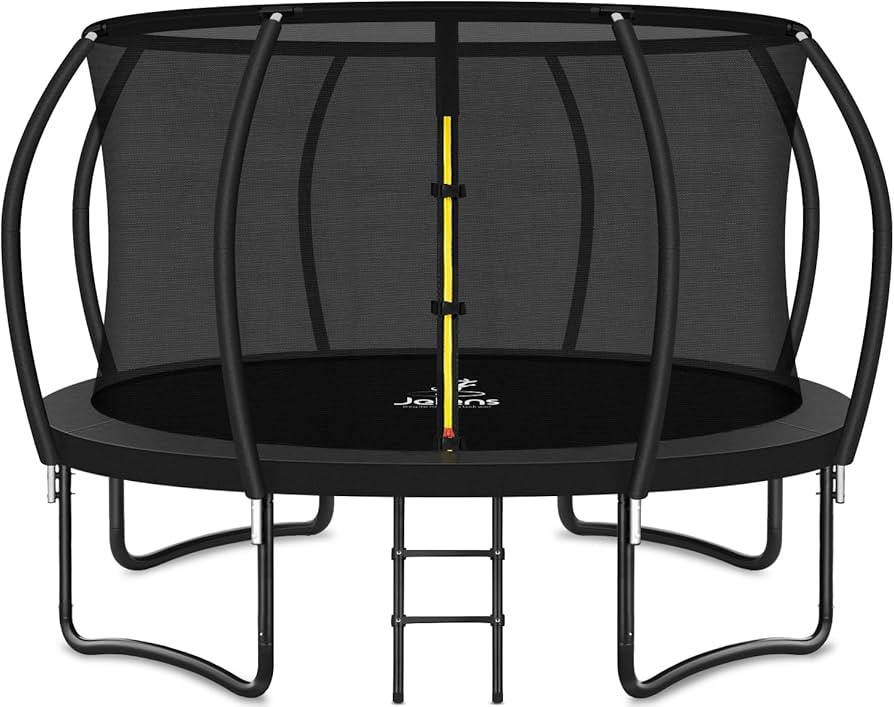 Trampoline 8FT 10FT 12FT 14FT 16FT, Recreational Trampolines with Enclosure Net and Ladder, Outdo... | Amazon (US)