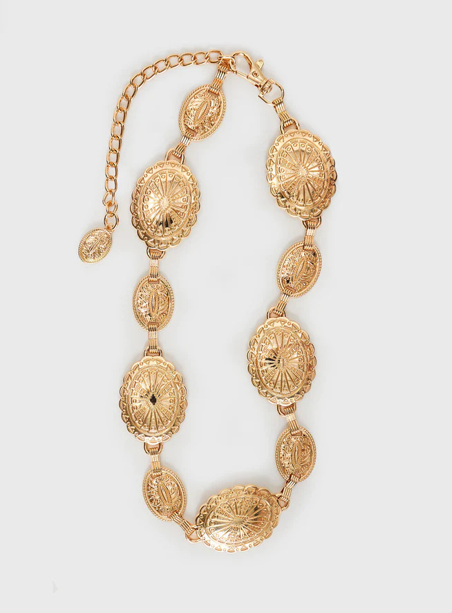 Kinzlee Belt Gold | Princess Polly US