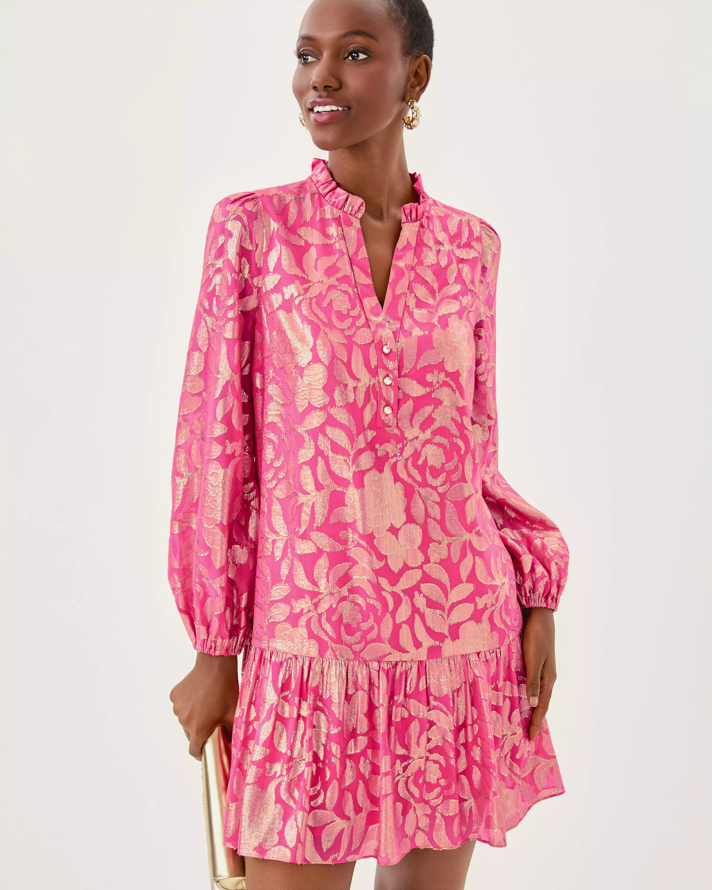 Evaline Silk Dress | Lilly Pulitzer
