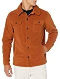 Amazon Essentials Men's Long-Sleeve Polar Fleece Shirt Jacket | Amazon (US)