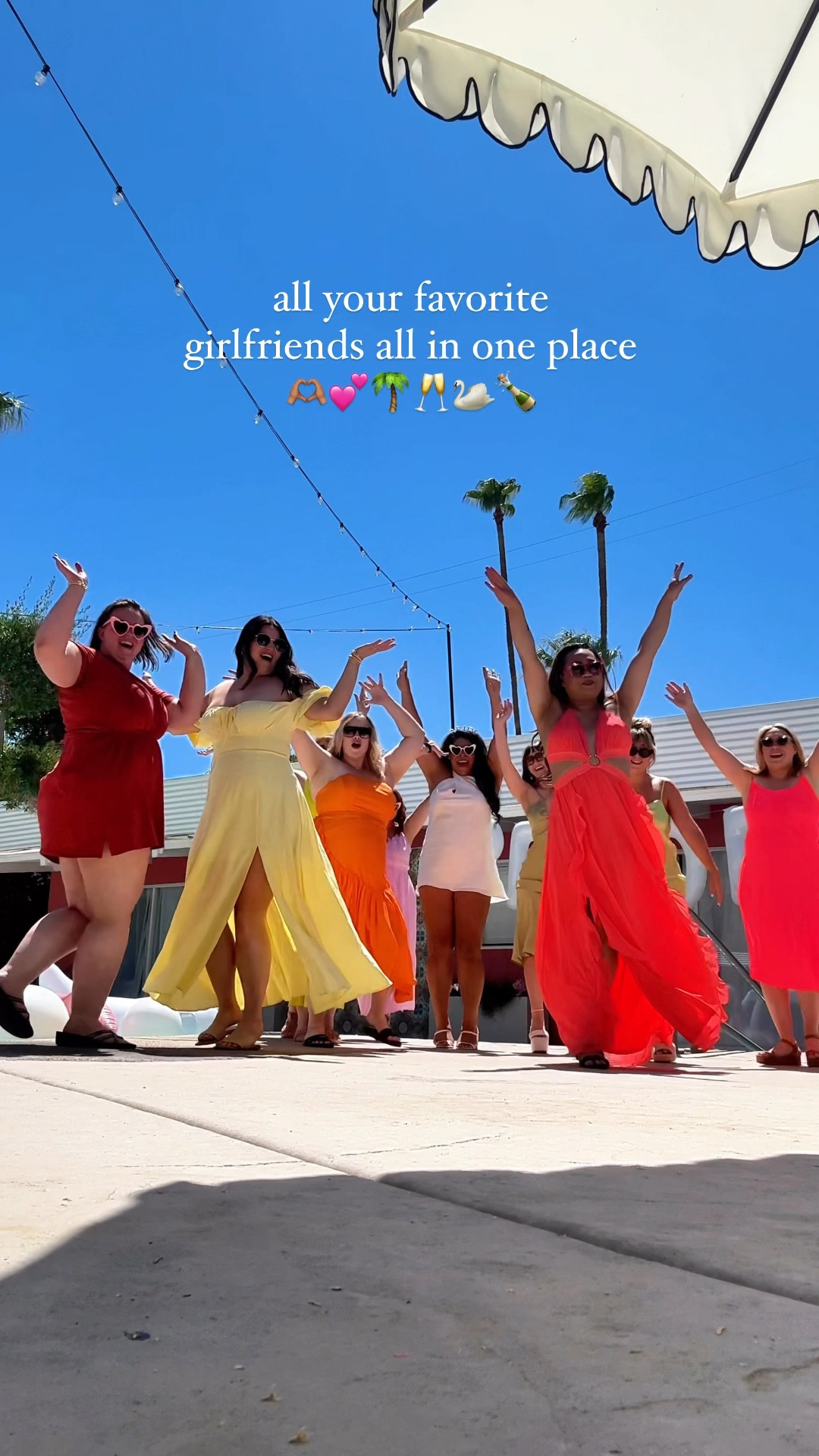 bridal outfit idea! I loved this show me your mumu dress for my bachelorette party in Palm Springs 🌴💕💍✨🍾 it was a little short but it was so hot I didn’t care lol — I’m 5’9” 38D size 12/xl wearing a size XL

#LTKVideo #LTKMidsize #LTKWedding