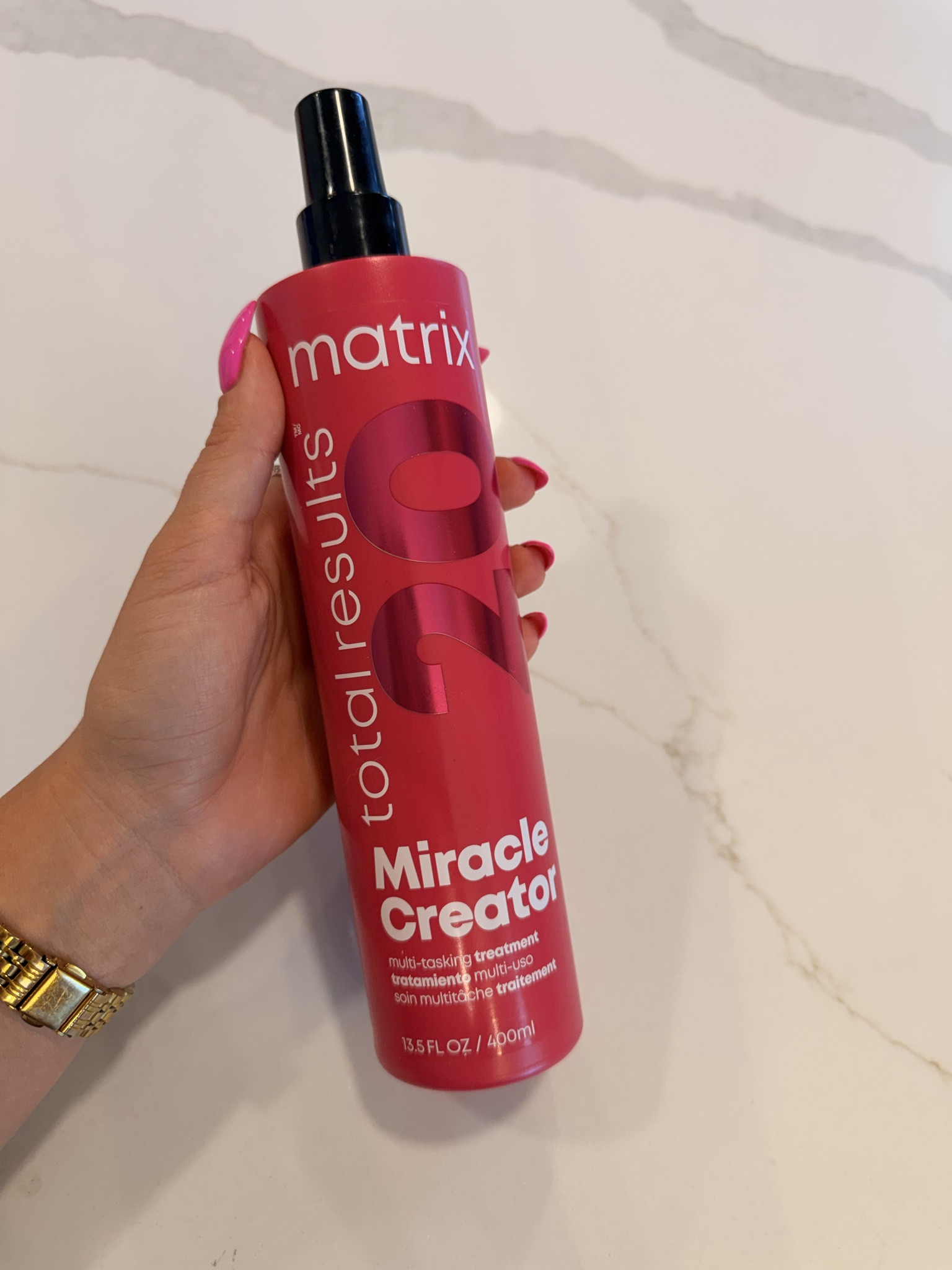 I’ve been using this product for years and will spray it in my hair after a shower while it is damp. Or anytime I’m feeling my hair is dry it needs it