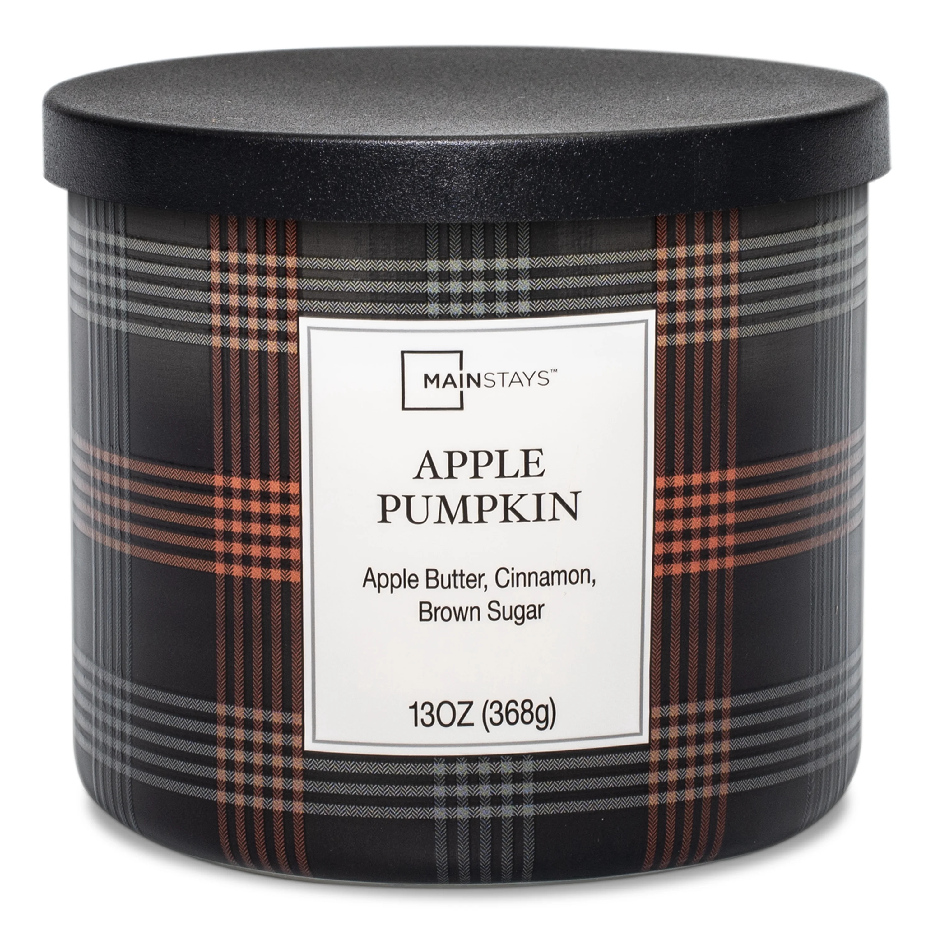 Mainstays Apple Pumpkin Scented 3-Wick Candle, 13 oz. - Walmart.com | Walmart (US)