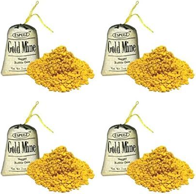 Gold Mine Bubble Gum Nuggets - 2 oz (24 pack) | Amazon (US)