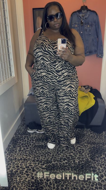 If you’re looking for a cute spring matching set, checkout this tiger print camisole and challis pant. You can break it up and wear with other pieces in your closet.

#LTKmidsize #LTKplussize #LTKstyletip