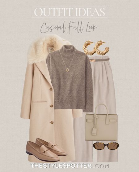 Fall Outfit Ideas 🍁 Casual Fall Look
A fall outfit isn’t complete without a cozy jacket and neutral hues. These casual looks are both stylish and practical for an easy and casual fall outfit. The look is built of closet essentials that will be useful and versatile in your capsule wardrobe. 
Shop this look 👇🏼 🍁 
P.S. The coat, sweater, and pants from Abercrombie & Fitch are on sale 15% off right now! 

#LTKsalealert #LTKSeasonal #LTKHalloween