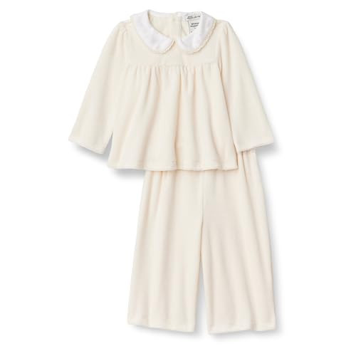 Amazon Essentials x Sofia Grainge Toddler Girls' Corduroy Velour Set, Ivory, 2T | Amazon (US)