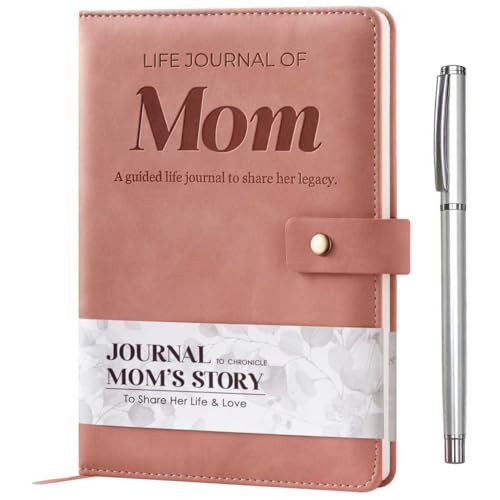 Mom I Want to Know Your Life Story Leather Journal (Hardcover) - Birthday Gifts for Mom - Guided ... | Amazon (US)