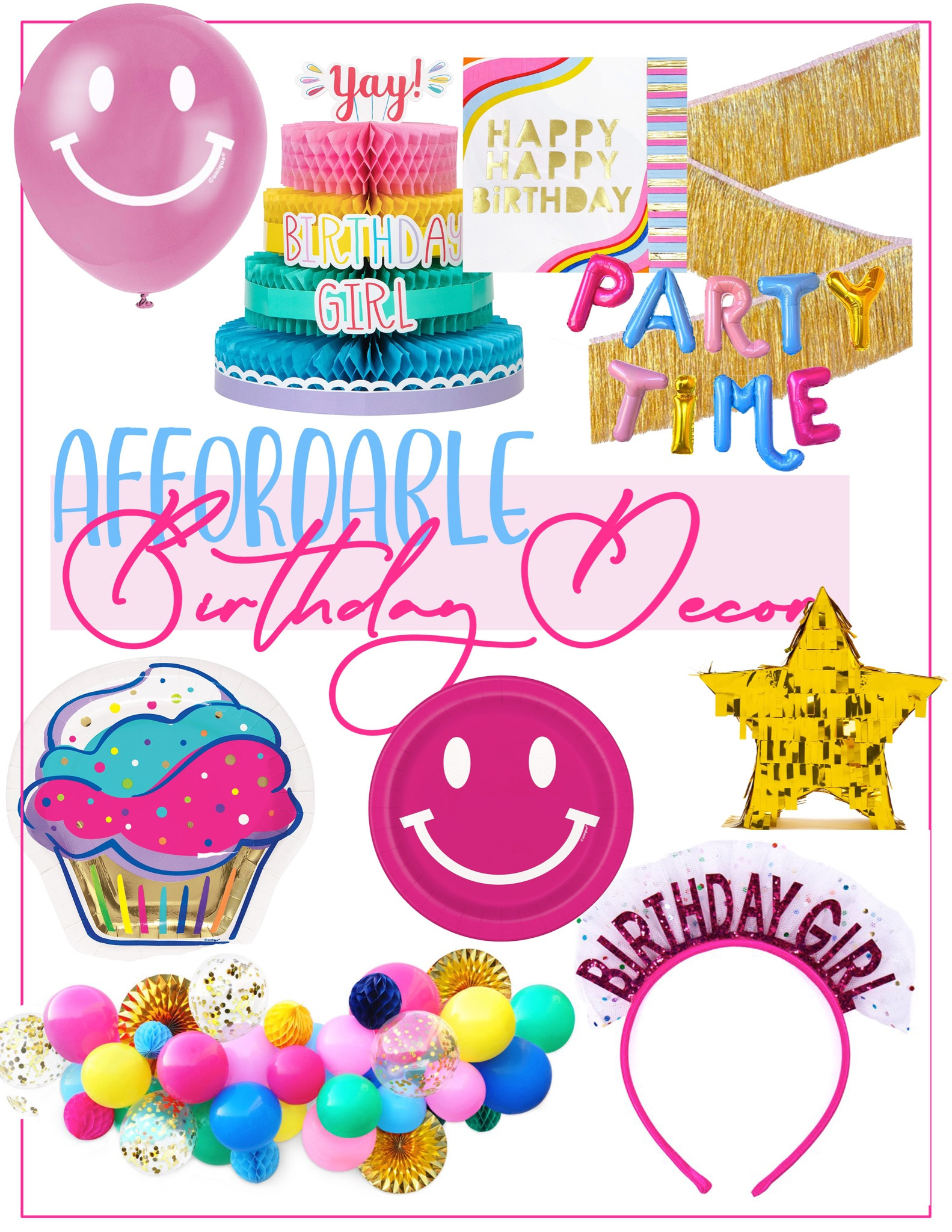 Affordable Birthday Party Decorations to Always Keep on Hand 

#LTKSeasonal #LTKunder50 #LTKfamily