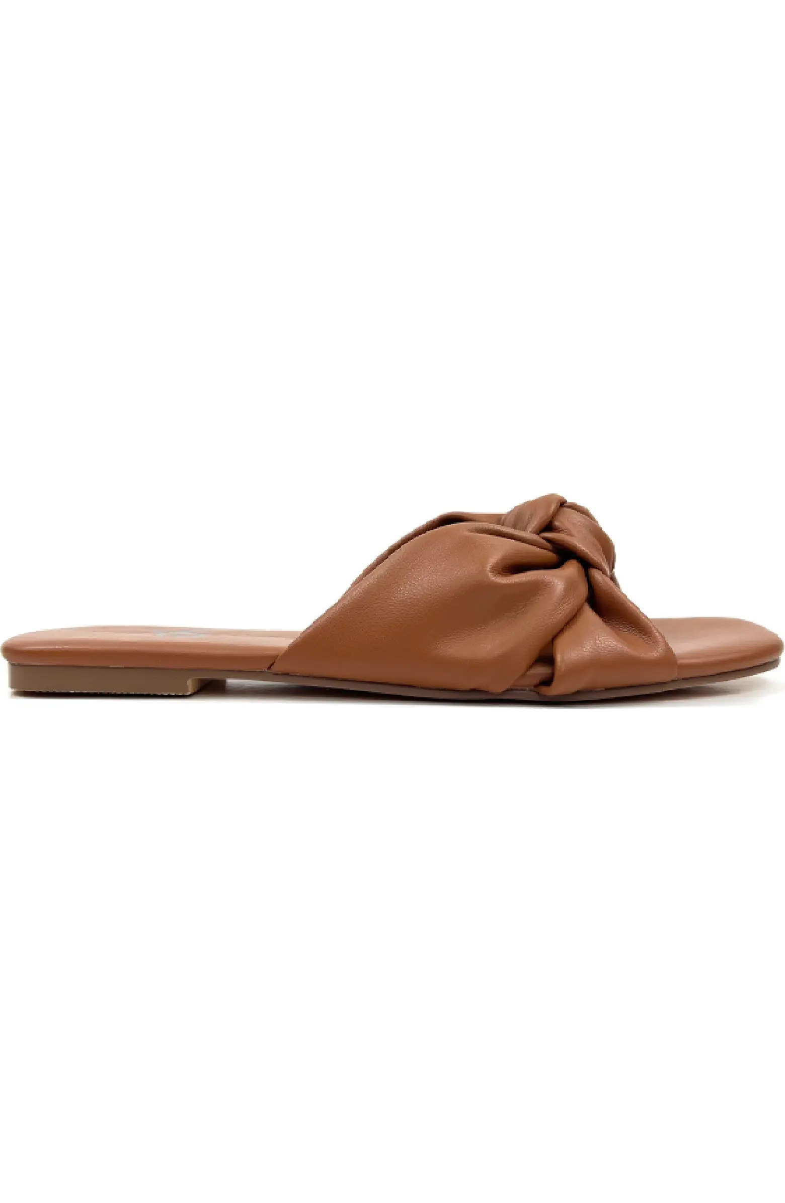 Yosi Samra Naya Knotted Slide Sandal (Women) | Nordstrom | Nordstrom