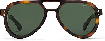 MVMT Hollywood Aviator Sunglasses, Acetate Frame, Polarized, Water-Resistant and Smudge-Proof Len... | Amazon (US)