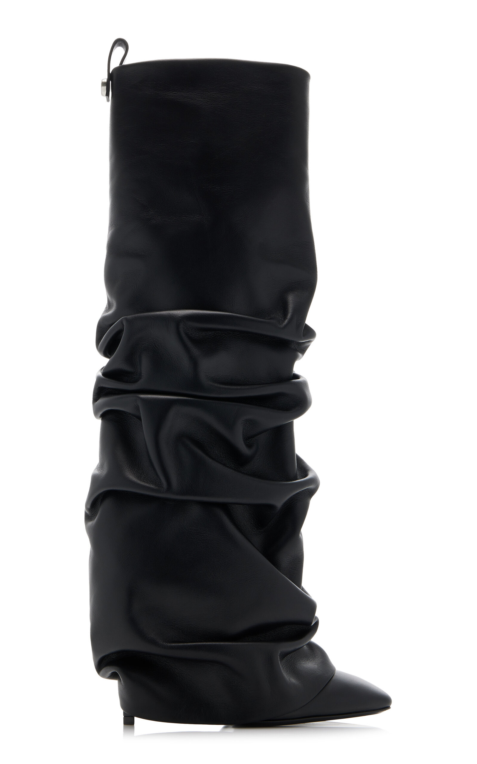 Rea Slouched Leather Boots | Moda Operandi (Global)