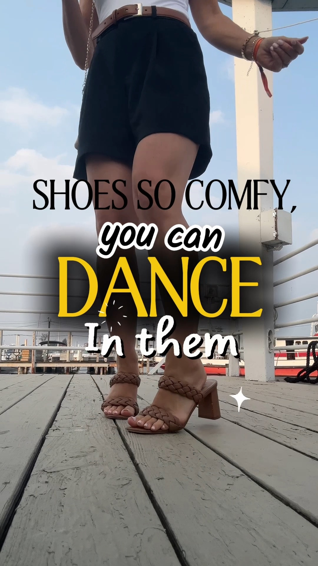 I absolutely love these shoes so much I bought them in black too. My absolute favorite. So comfortable you can dance the night away and still feel your feet! #comfyshoes #summershoes

#LTKOver40