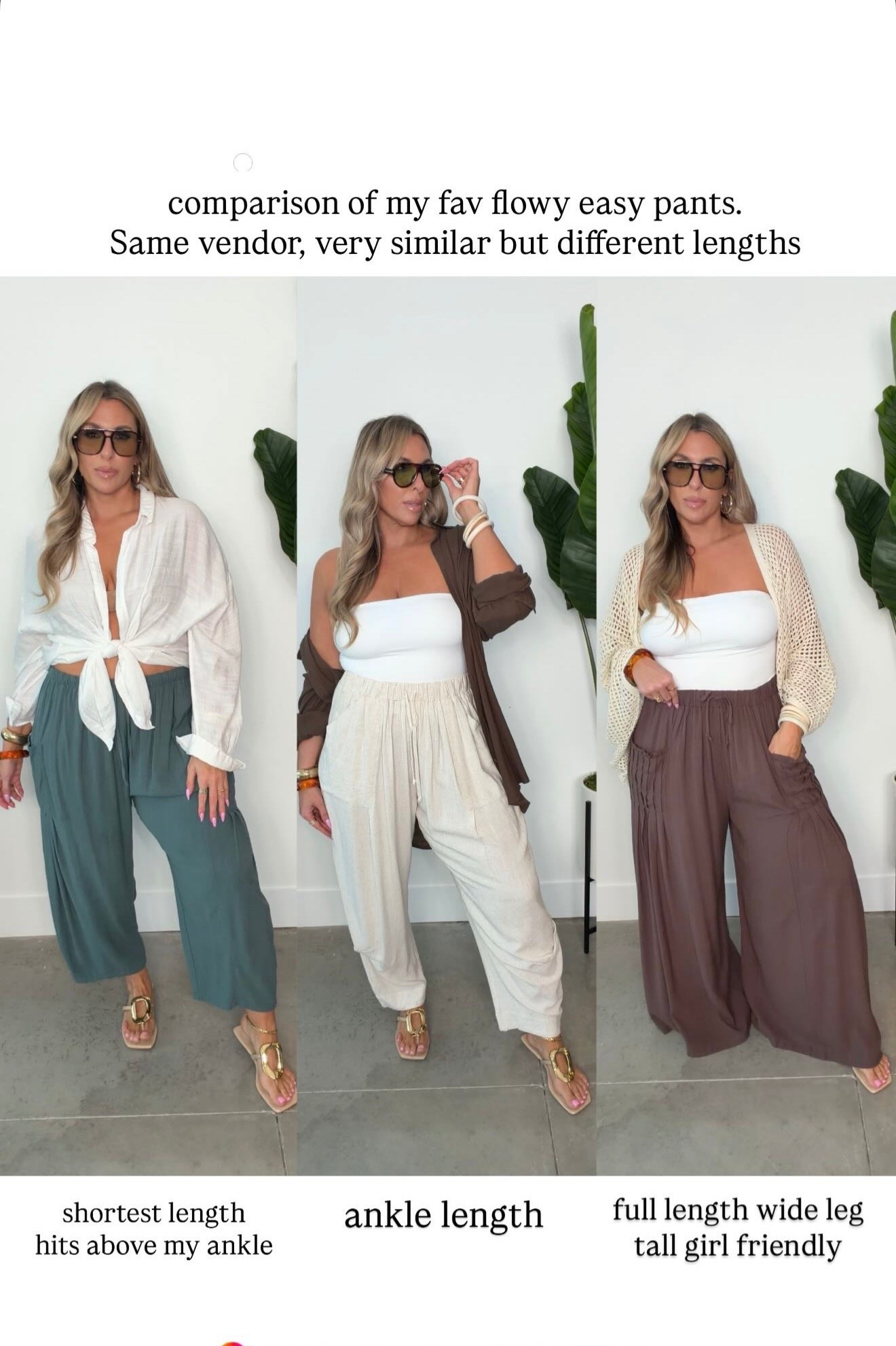 all pants L (size down)
button down XL
tube top L
crochet bolero med (runs very big size down 1-2) 

#LTKootd #LTKMidsize #LTKOver40