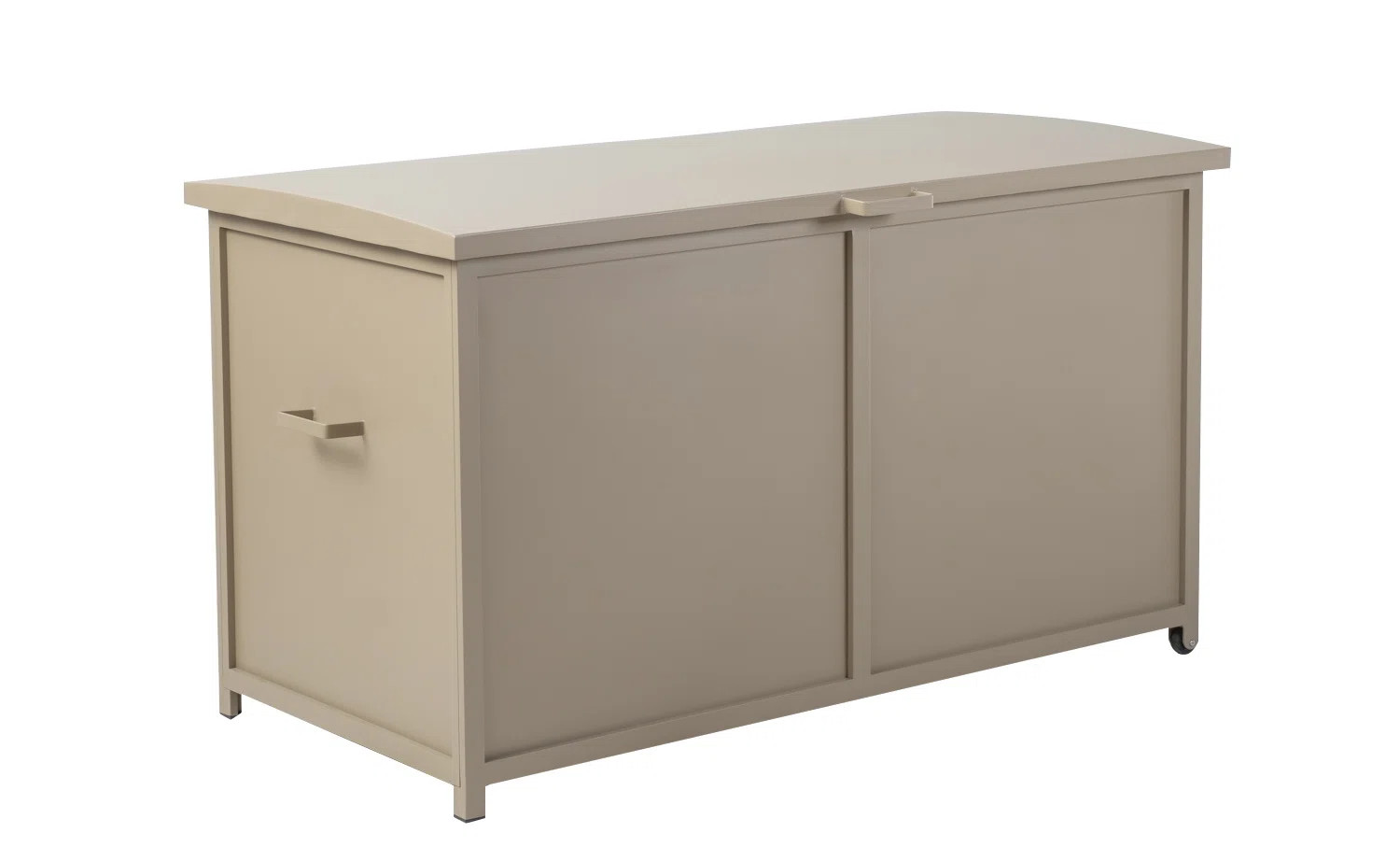 Alfresco Home Yacht 33'' W 390 Gallons Water Resistant Metal Deck Box with Wheels | Wayfair North America