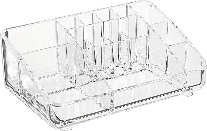 Amazon Basics Square Acrylic Cosmetic Makeup Organizer Storage, Medium | Amazon (US)