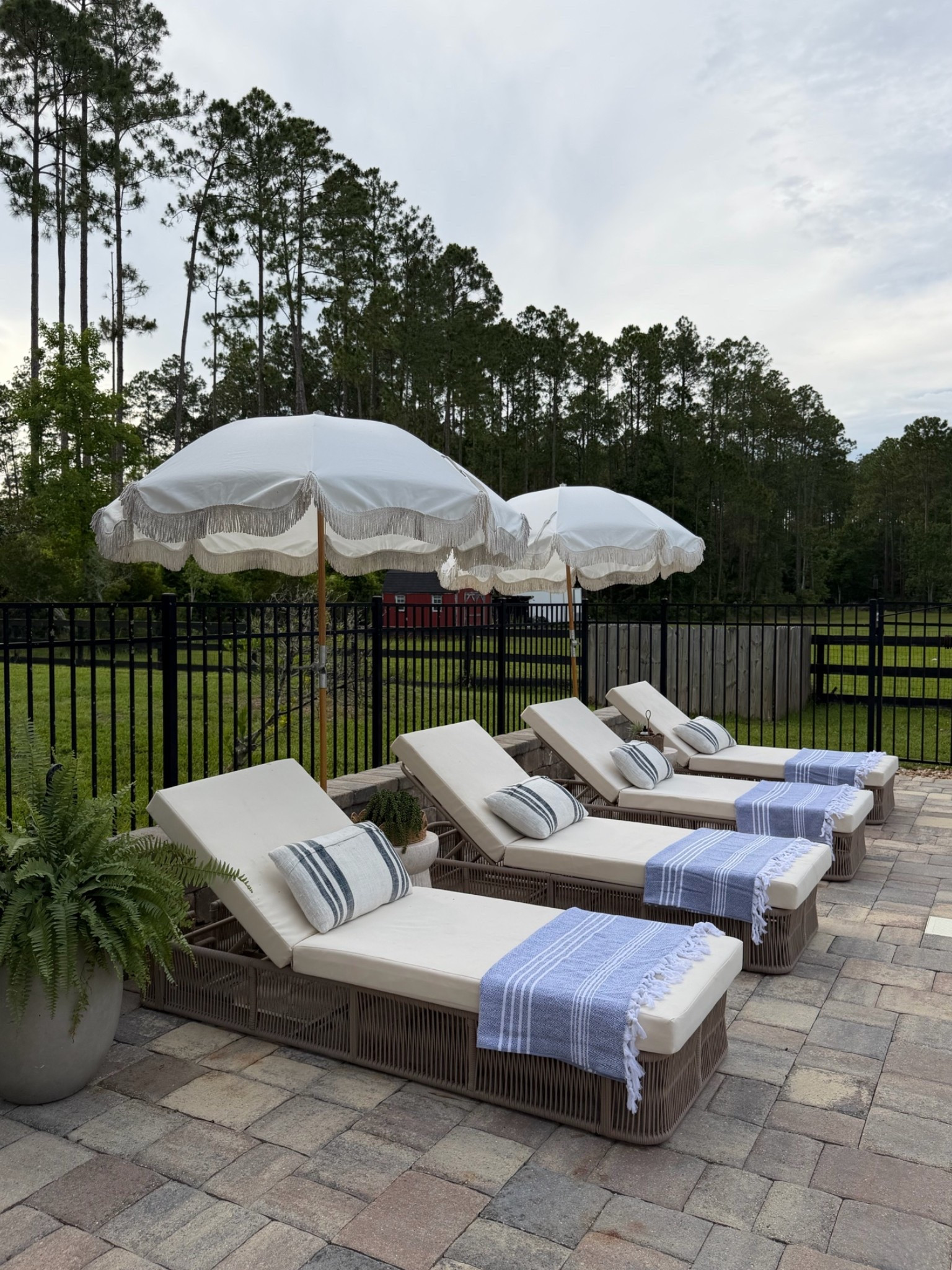 #ad Pool days are even better with a space designed for gathering ☀️ Shop all of my favorite @Wayfair  outdoor finds linked here!  #wishyouwerehere #outdoor #Wayfair  #WayfairPartner

#LTKSeasonal #LTKHome