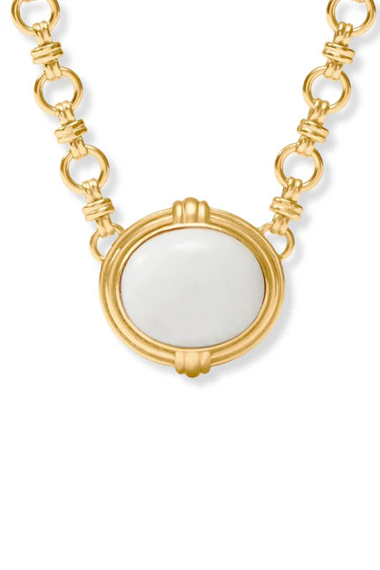 Julie Vos Portofino White Jade Demi Necklace | The Willow Tree