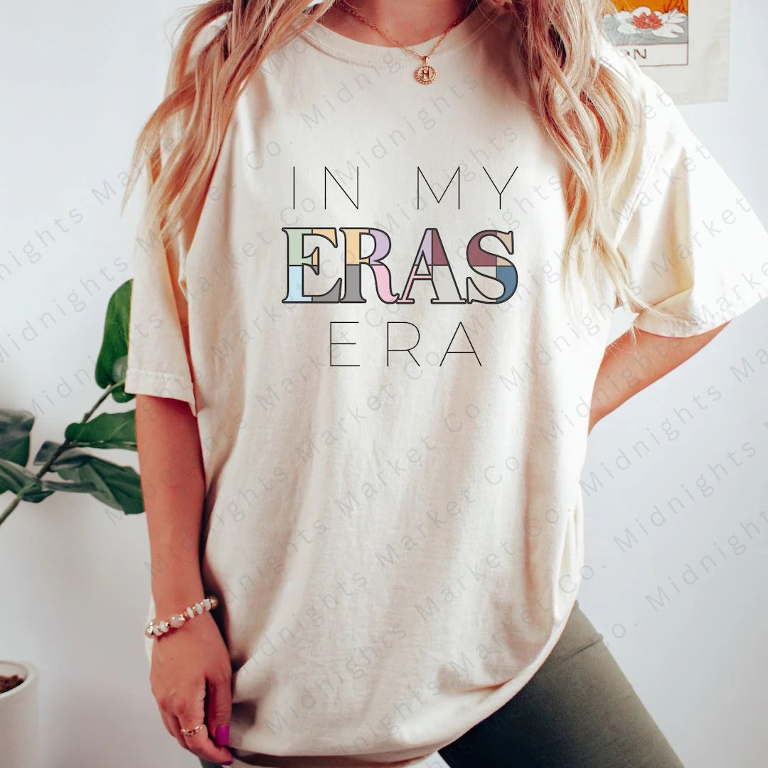 In My Eras Era Shirt | Inspired by Taylor Swift's Eras Tour | Comfort Colors | Etsy (US)