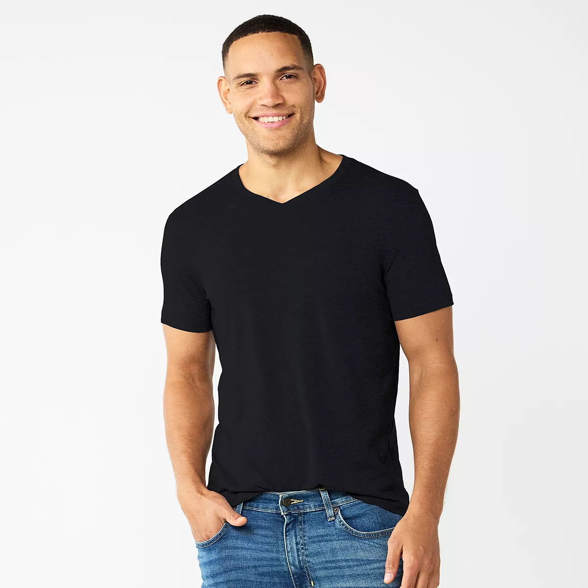 Men's Sonoma Goods For Life® V-Neck Tee | Kohl's