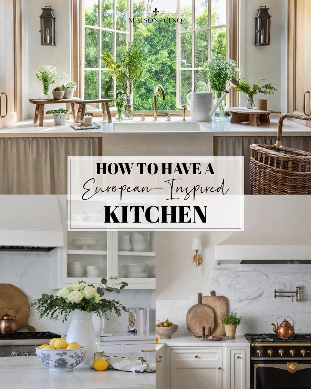 Essentials for a European-inspired kitchen!

Home decor, French farmhouse, French country, kitchen decor

#LTKHome