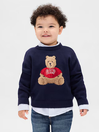 Baby & Toddler Graphic Crewneck Sweater | Gap (US)