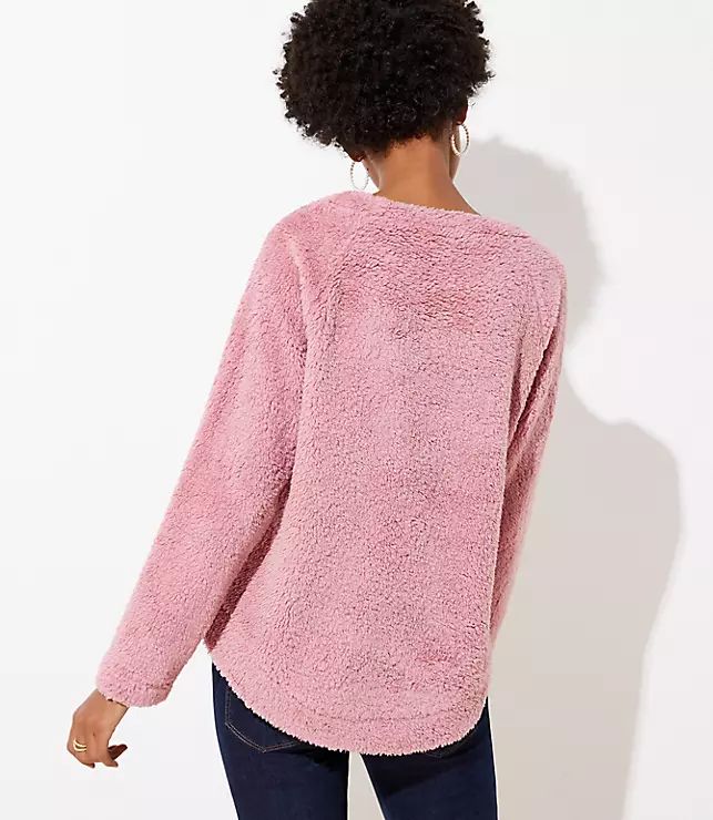 Fleece Sweatshirt | LOFT | LOFT