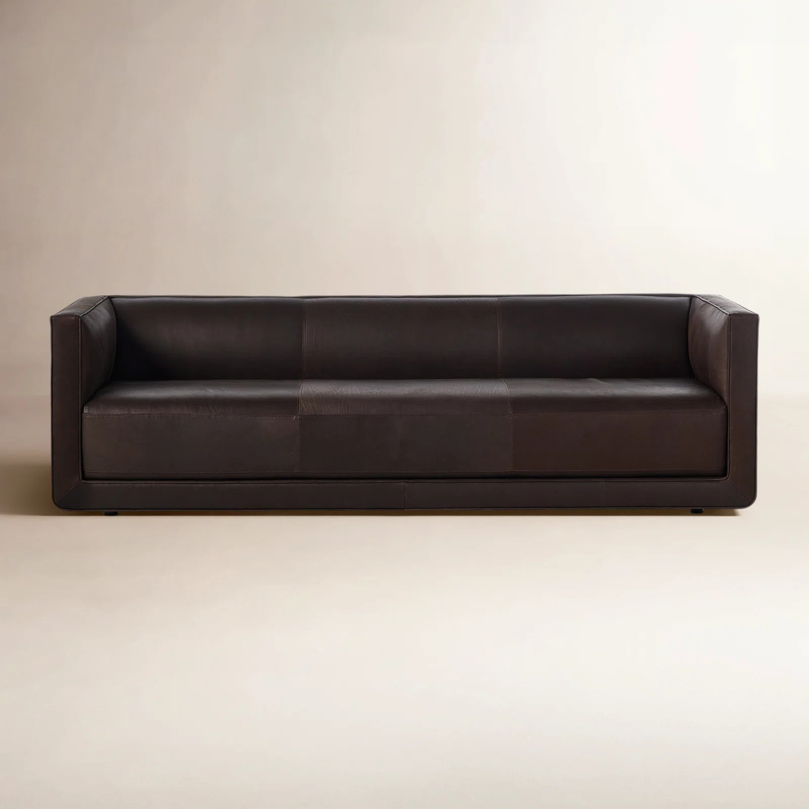 Joss & Main Gigi 95" Genuine Leather Sofa & Reviews | Joss & Main | Joss & Main