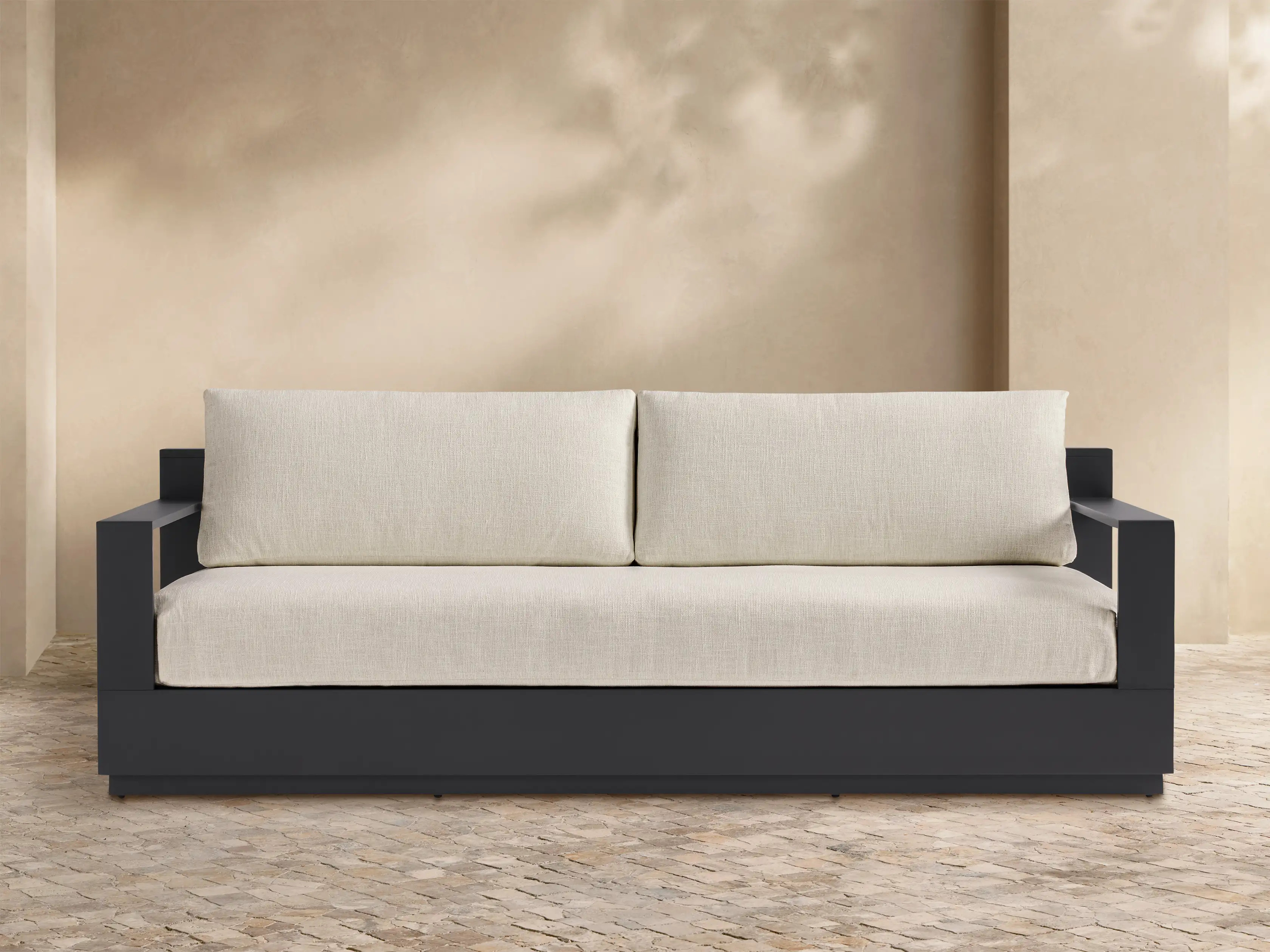 Bal Harbour Outdoor Aluminum Sofa | Arhaus
