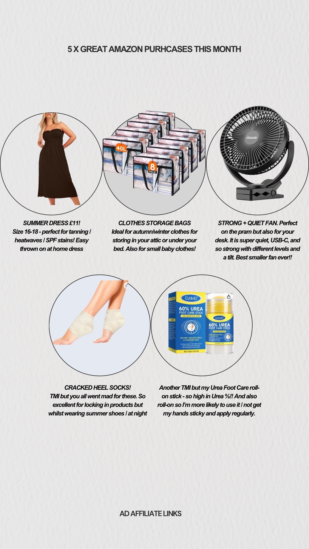 My Amazon purchases this month ad

#LTKsummer #LTKbeauty