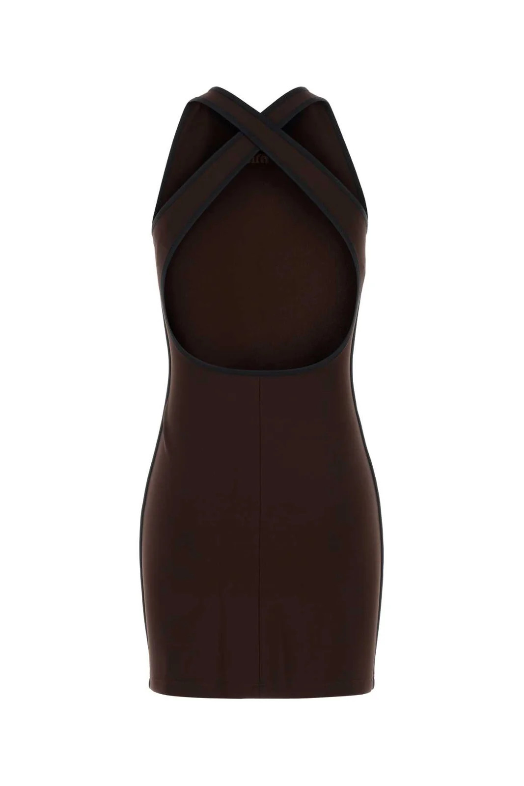 Miu Miu Sleeveless Stretched Dress | Cettire Global