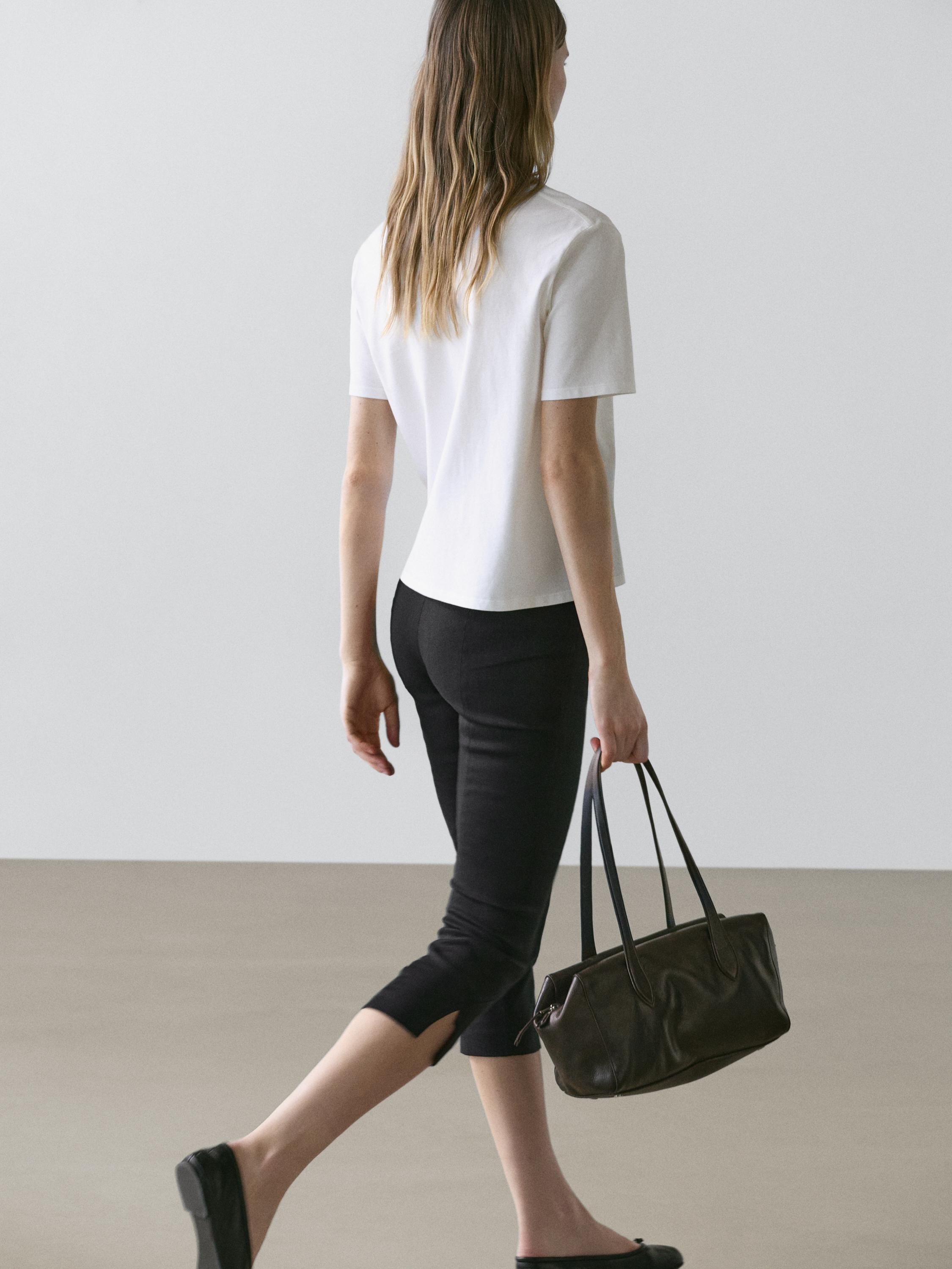 Regular fit short sleeve T-shirt | Massimo Dutti UK