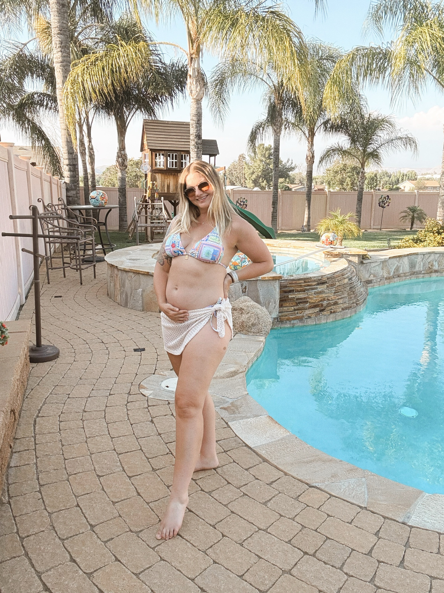 Dressing the bump 19 weeks pregnant 👙☀️

#LTKmomlife #LTKSwim #LTKBump