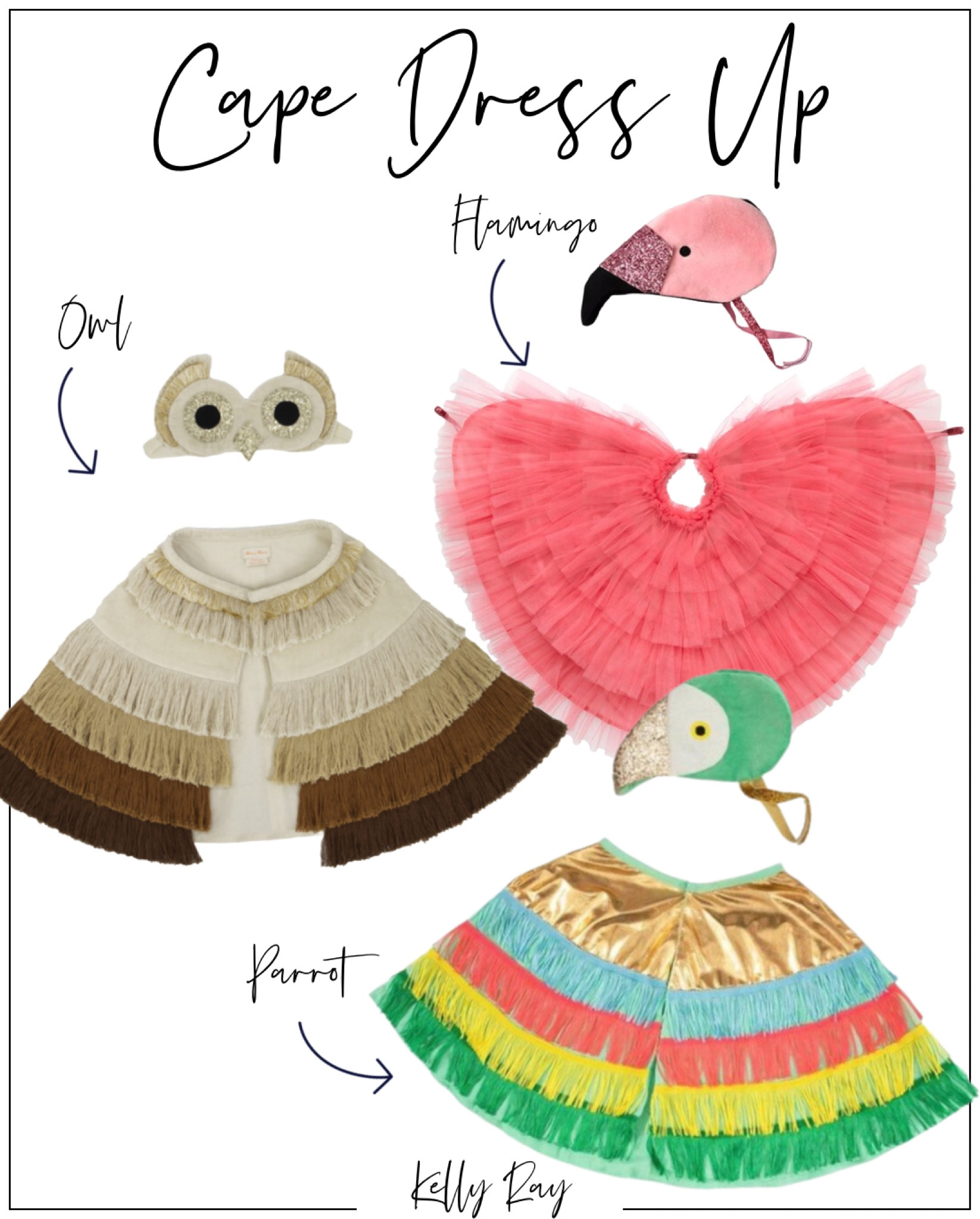 It doesn’t get much cuter than these toddler costume capes, your little one will for sure be winning the costume contest.  

Halloween costumes for kids, kids costumes, affordable kids costumes, costume capes, dress up capes for kids,
Our costume, flamingo costume, parrot costume 

#LTKHalloween #LTKkids #LTKstyletip