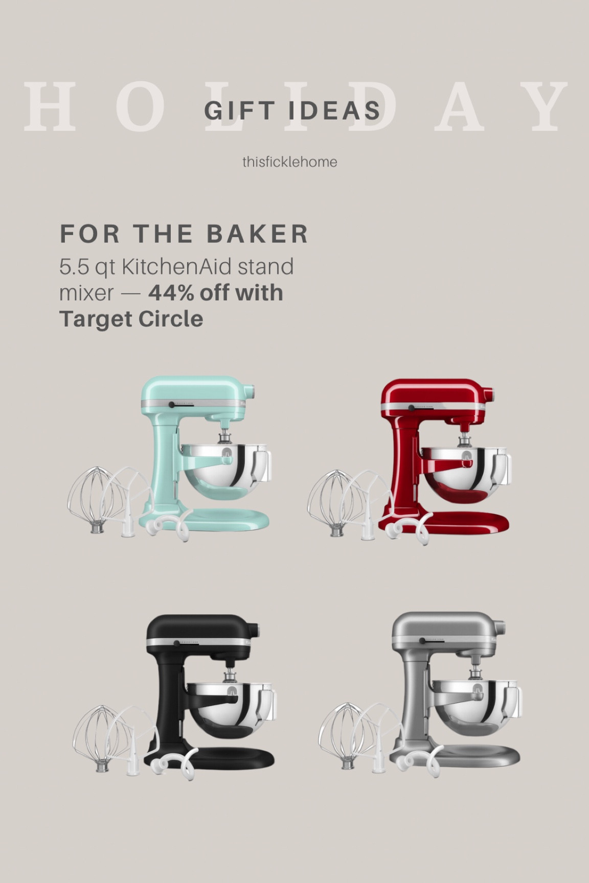 KitchenAid mixer, KitchenAid stand mixer, baking essentials. 

#LTKGiftGuide #LTKhome #LTKsalealert