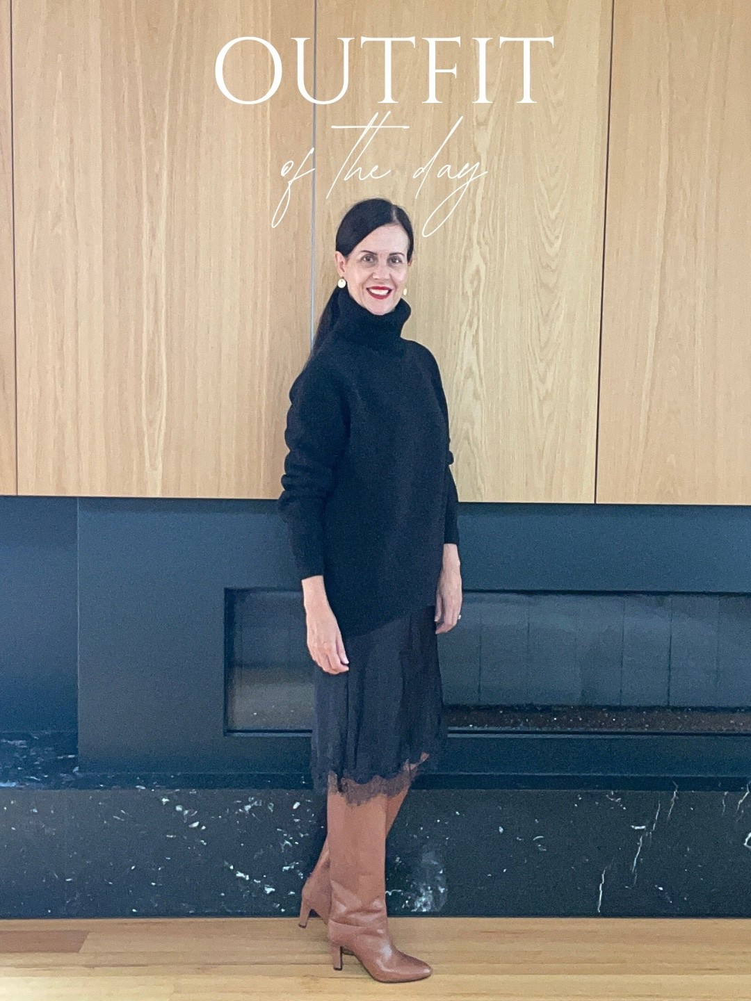 If a slip skirt feels too feminine, try styling it with tactile textures.

#LTKstyletip #LTKaustralia #LTKover50style