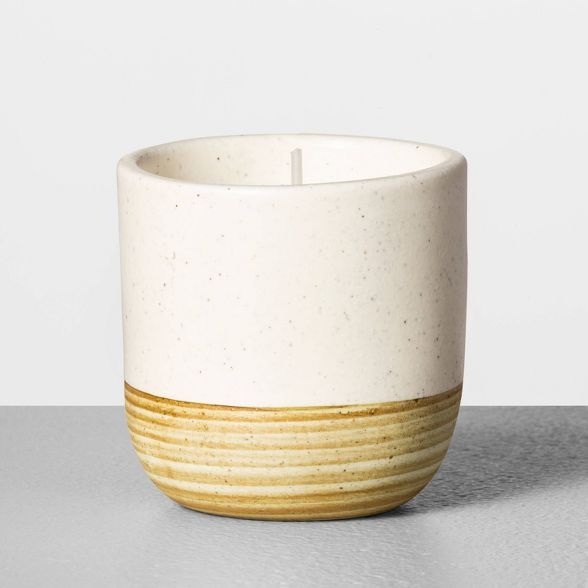 4.2oz Mini Ceramic Candle Lemon - Hearth & Hand™ with Magnolia | Target